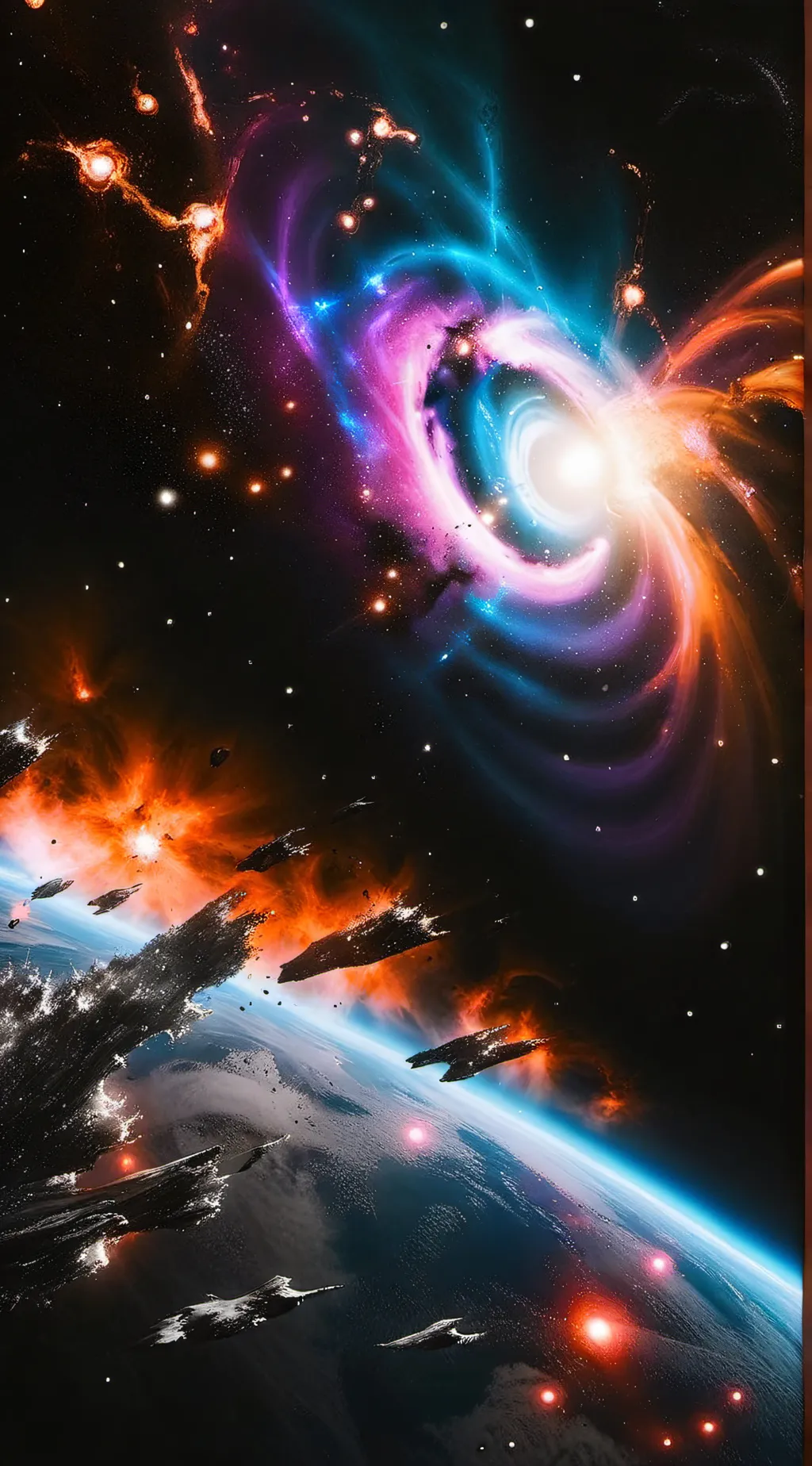 ai character: mha 4 of july background