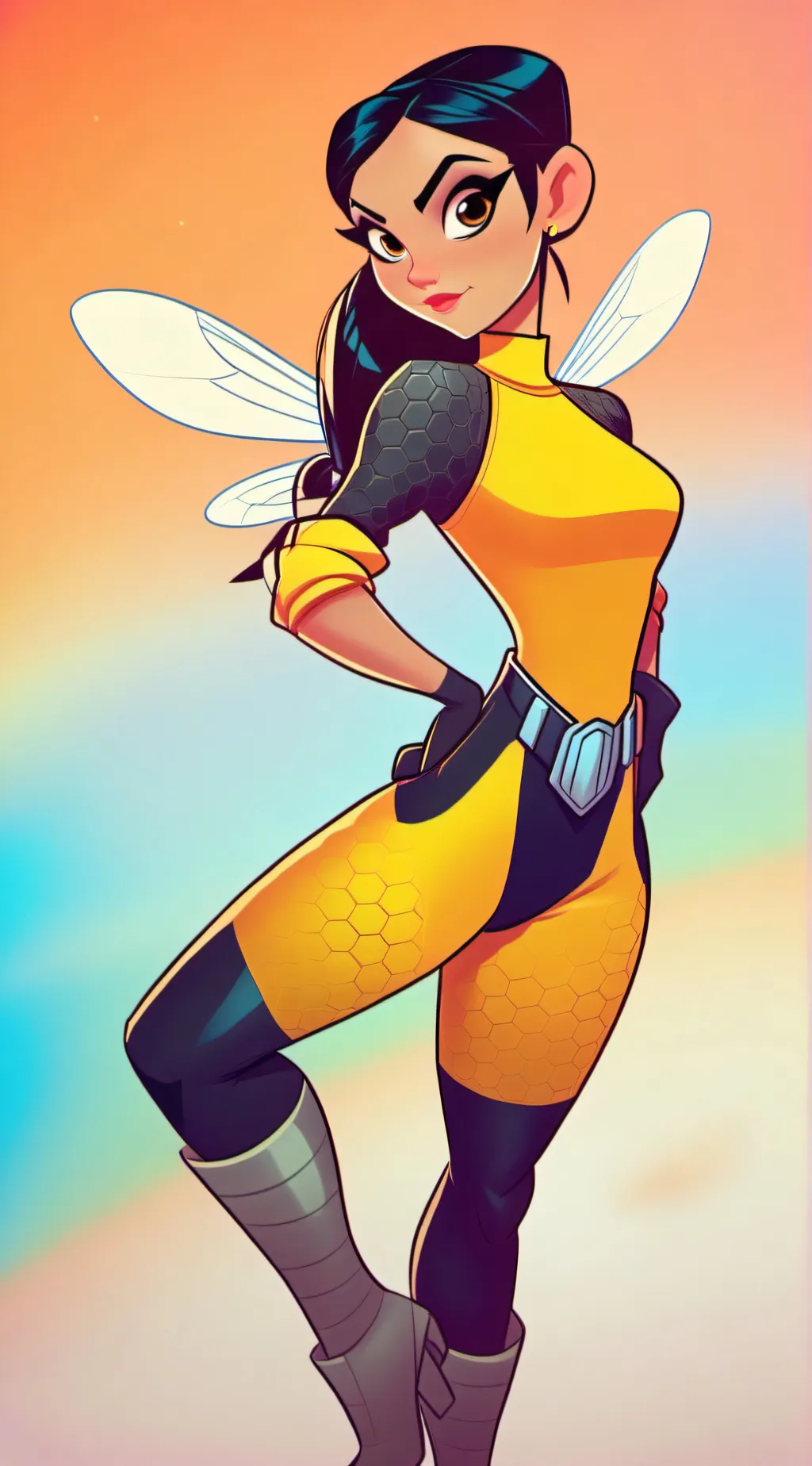 ai character: Queen wasp  background