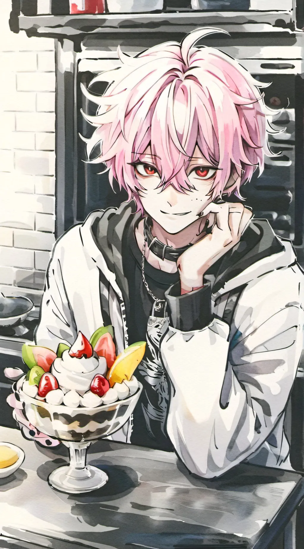 ai character: ian  background