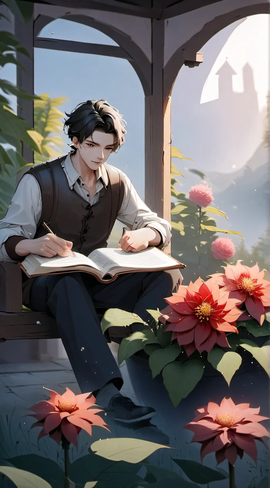 ai character: +* UR DAD *+ background