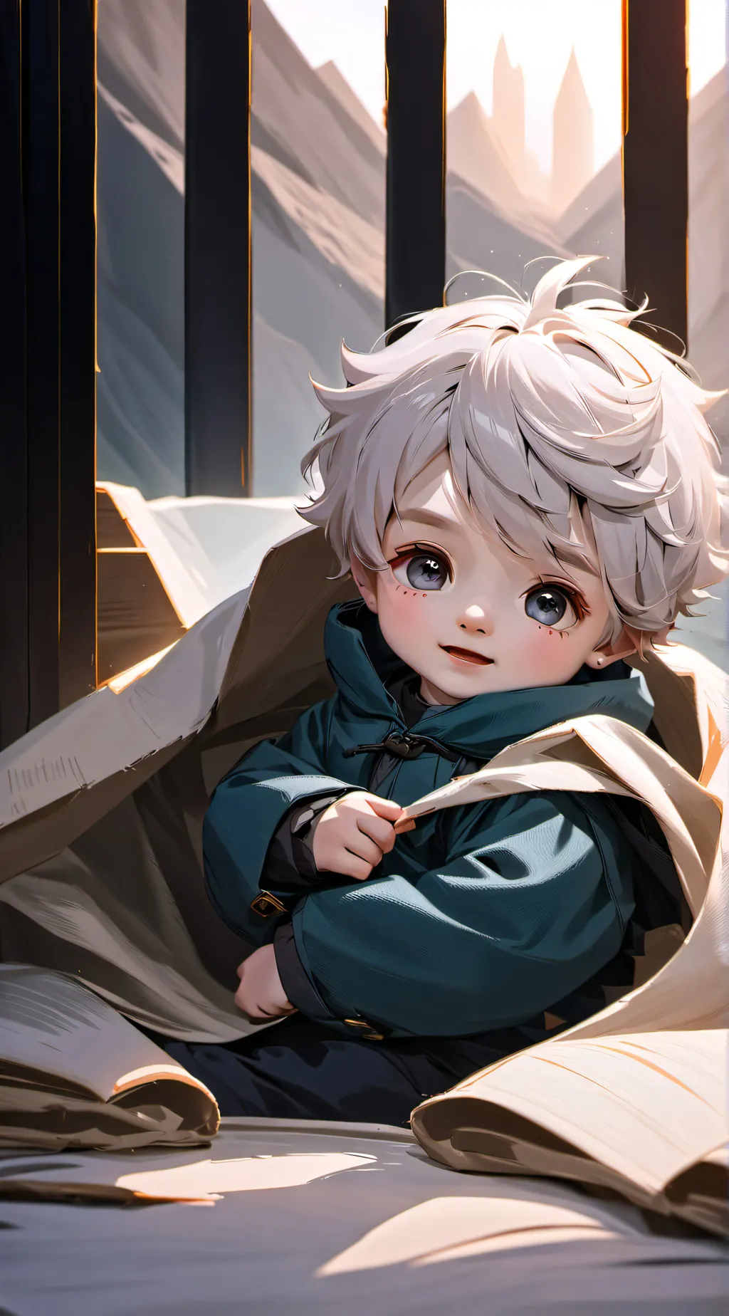 ai character: MHA Family! background