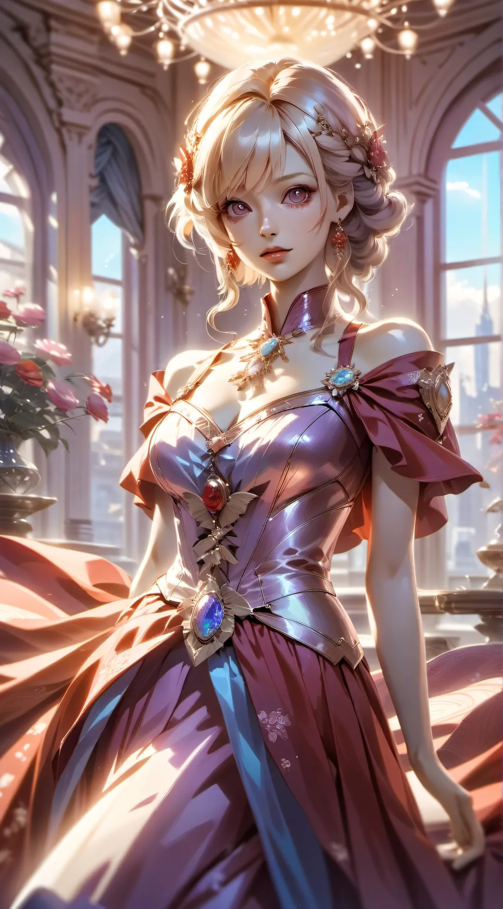 ai character: Sasha background