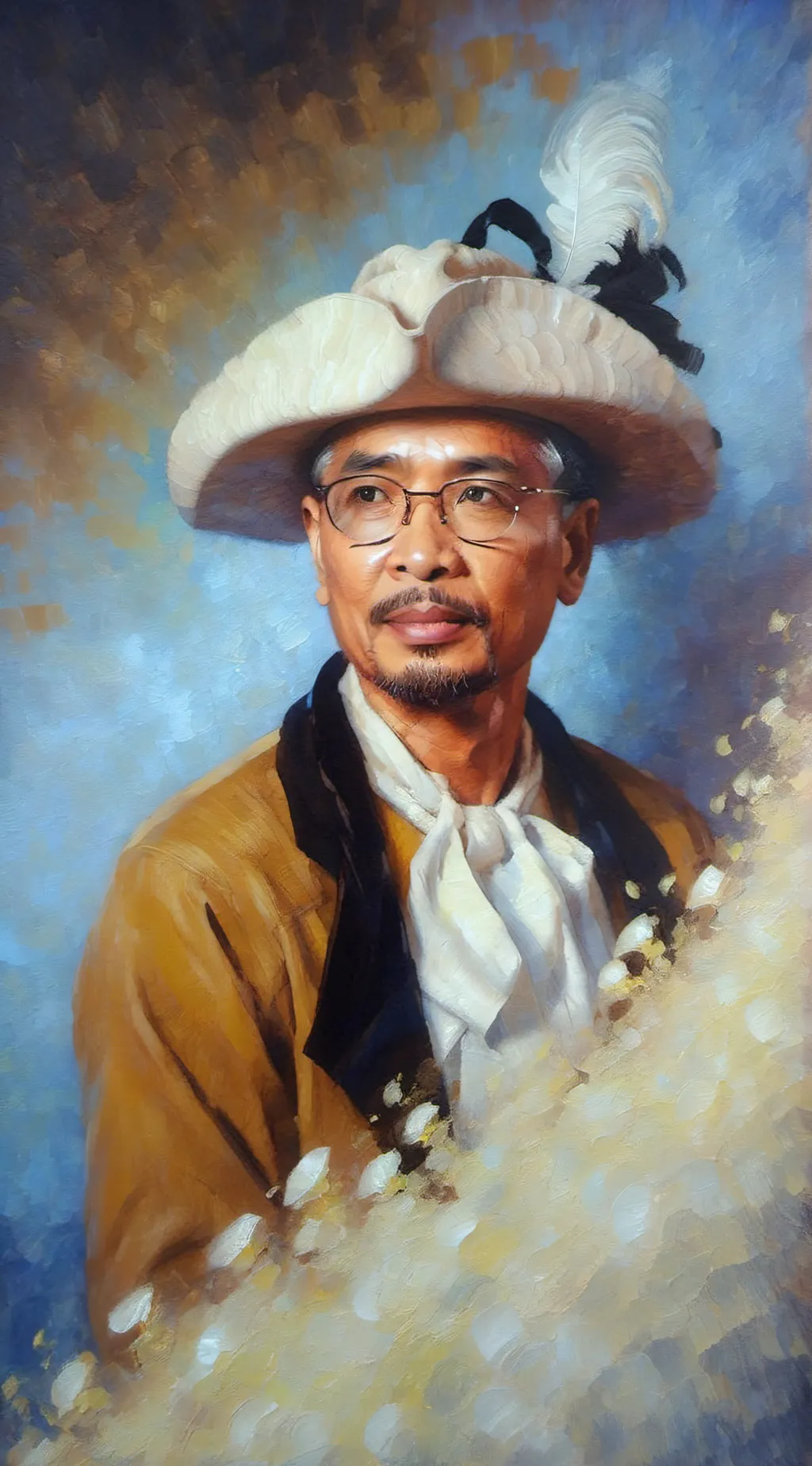 ai character: Tunku Abdul Rahman background