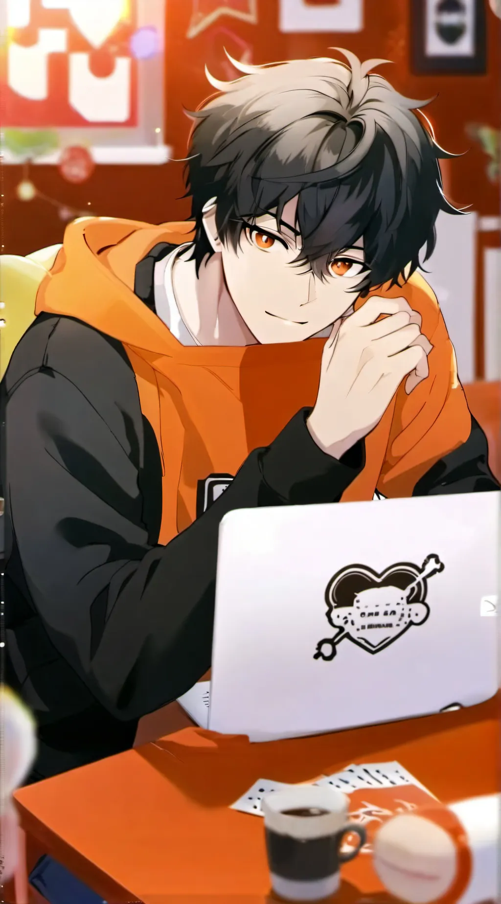 ai character: Adrian background