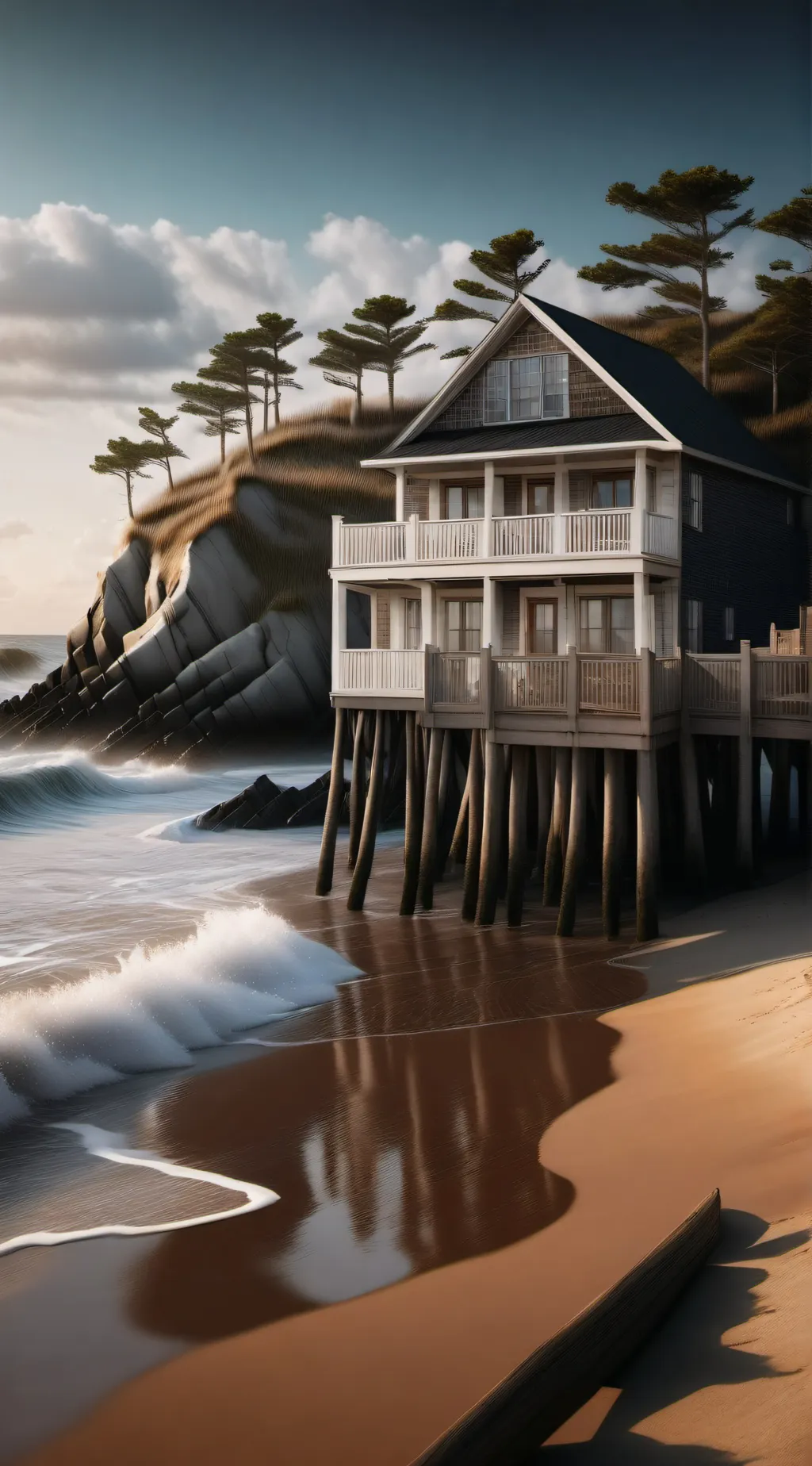 ai character: CAMPING  background