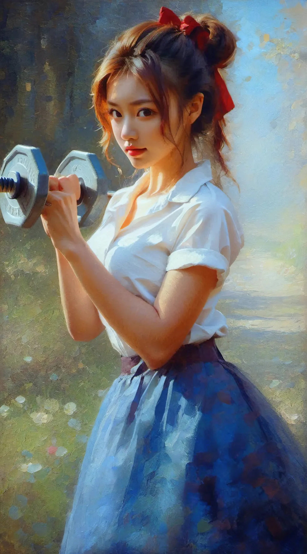 ai character: Luisa Magrigell background