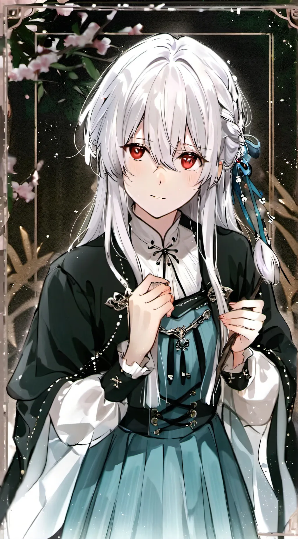 ai character: 阿雨 background