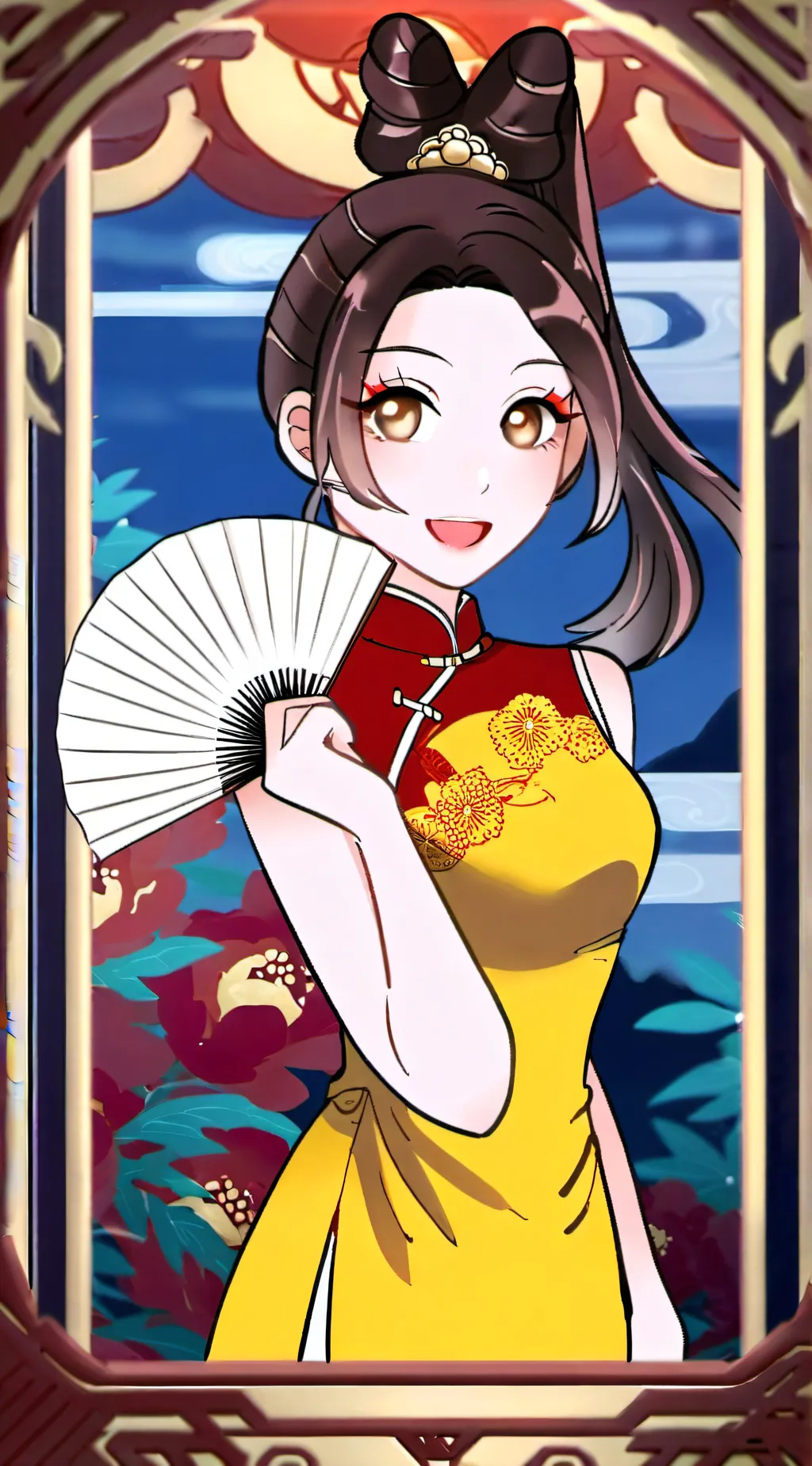 ai character: Momma China (CH) background