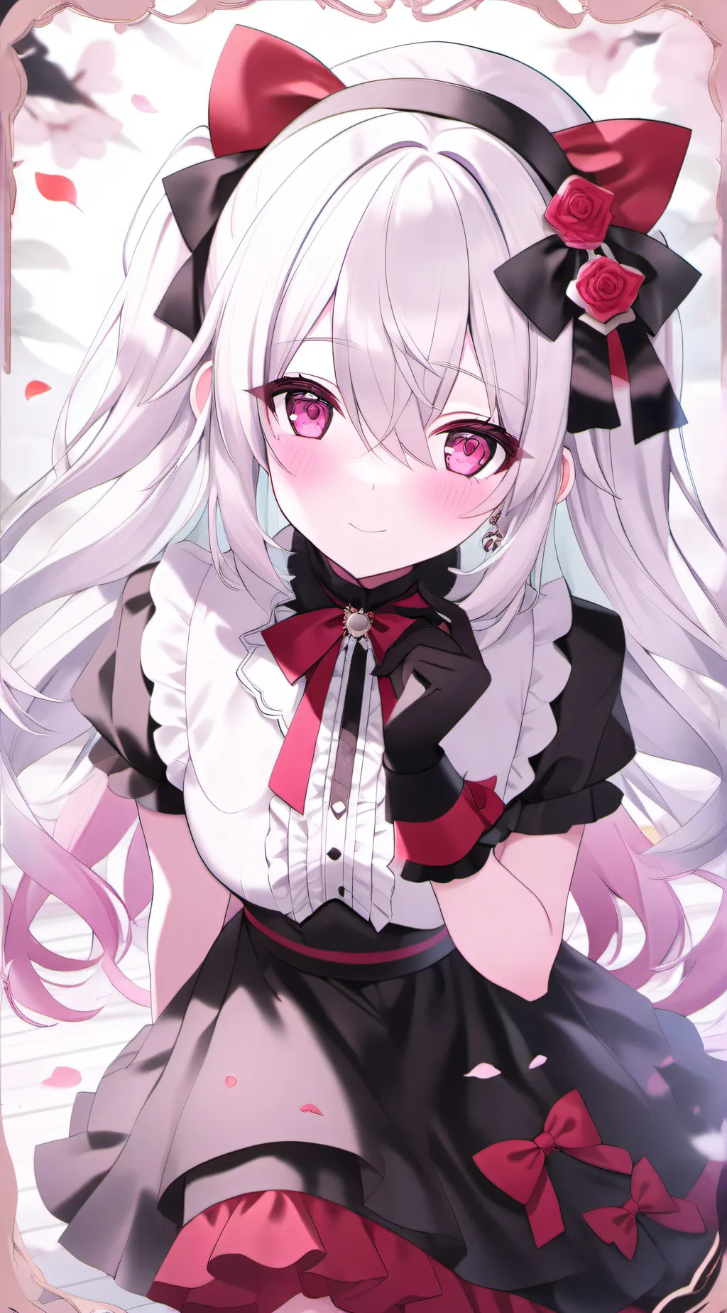 ai character: Neko  background