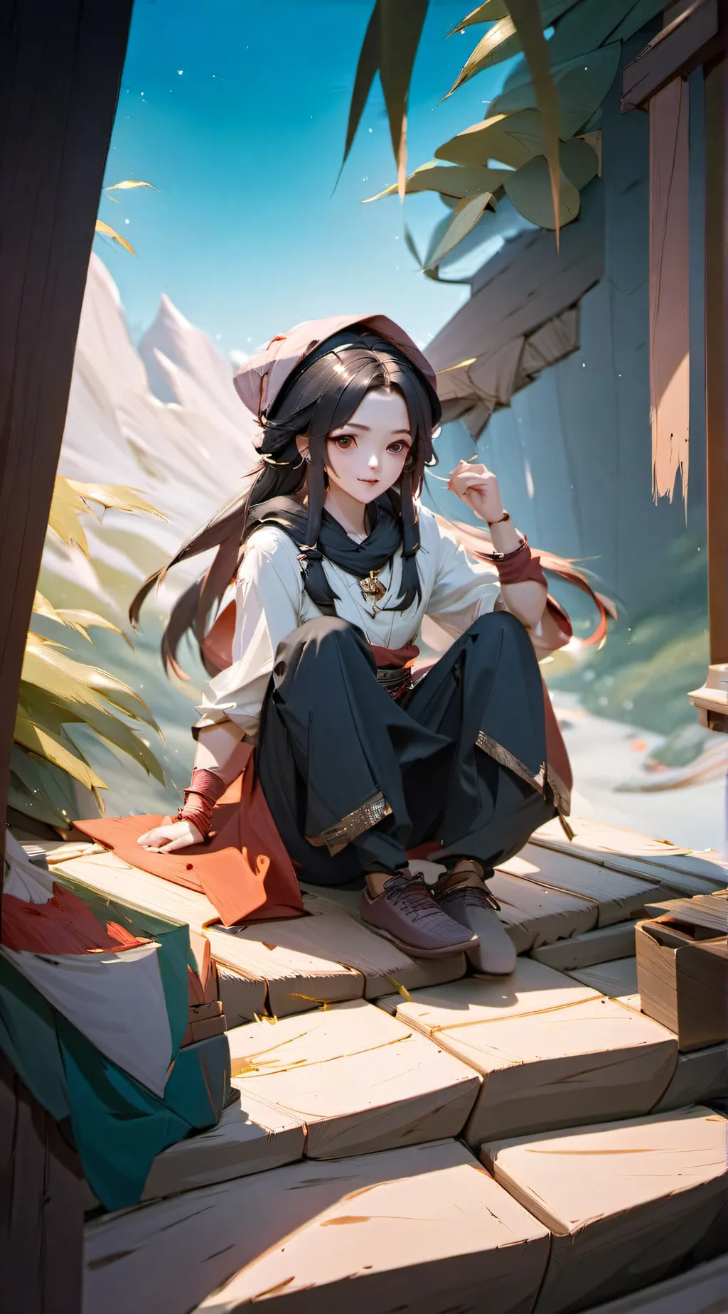 ai character: Matt background