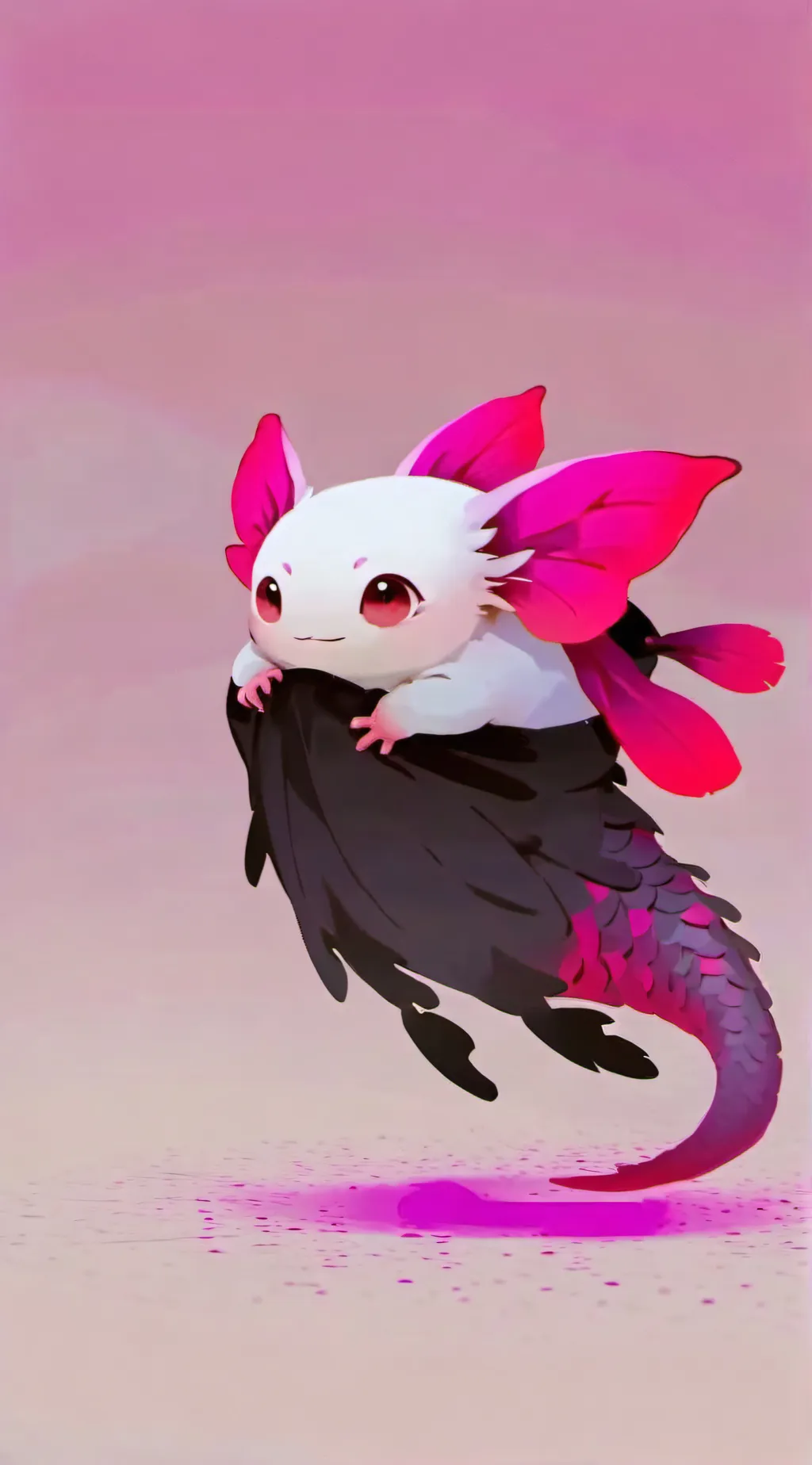 ai character: kinitoPET  background