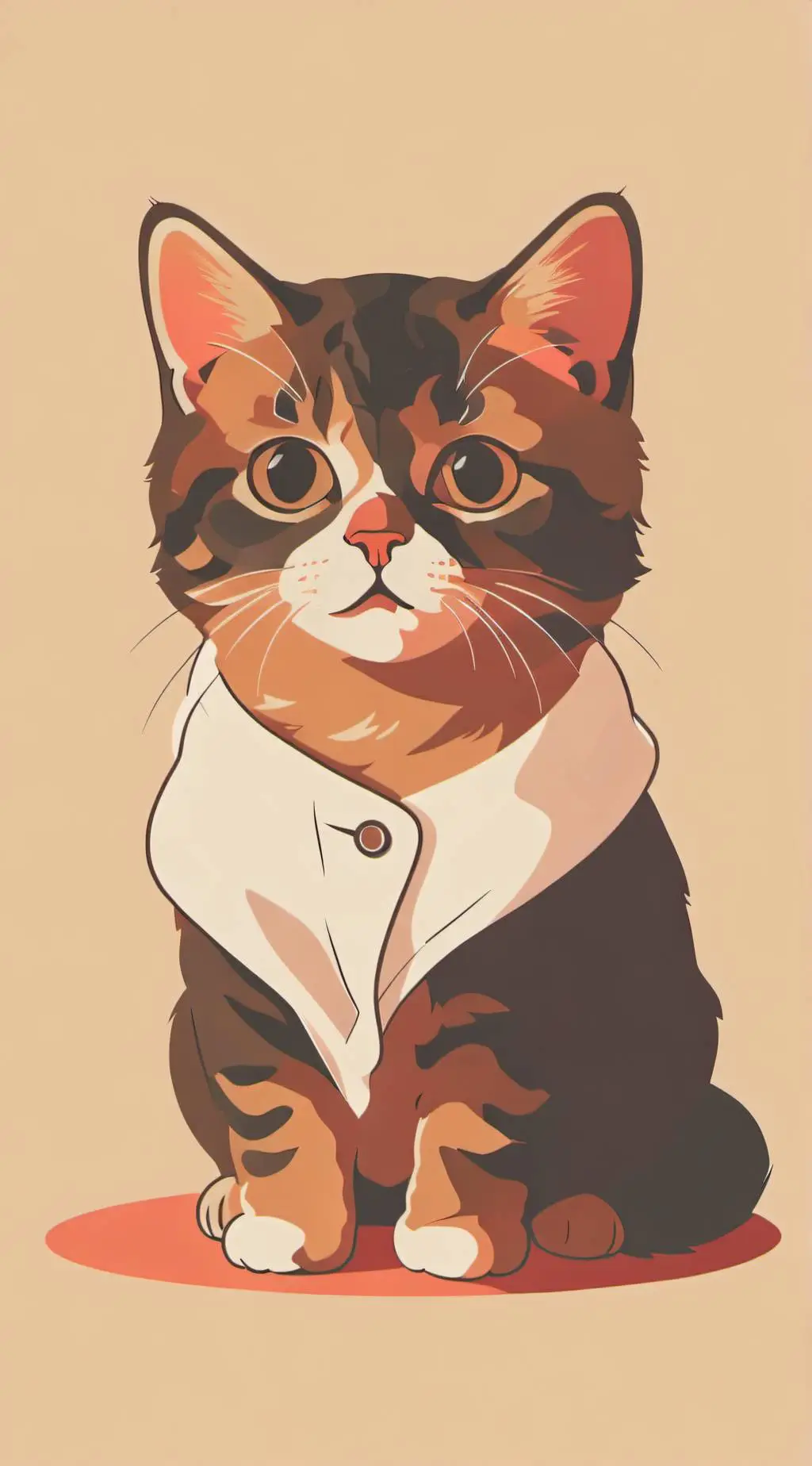 ai character: warrior cats! background