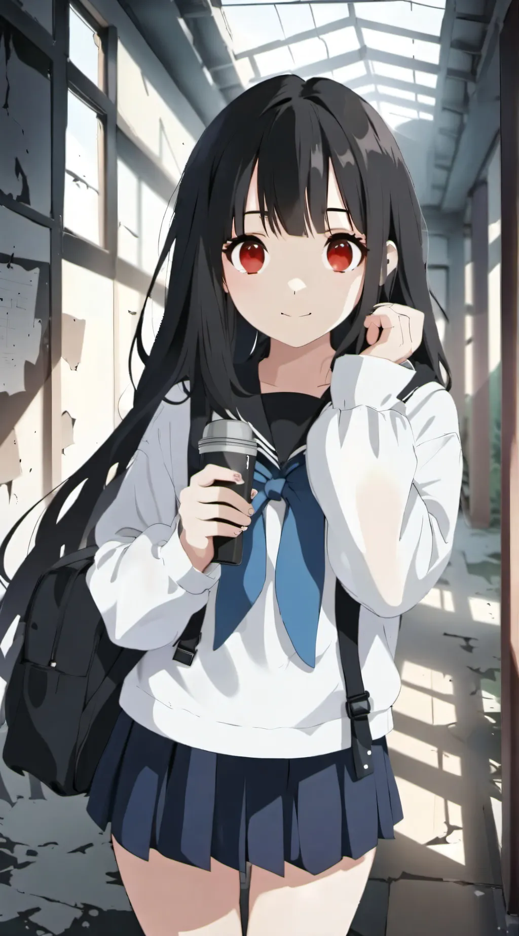 ai character: emma  background