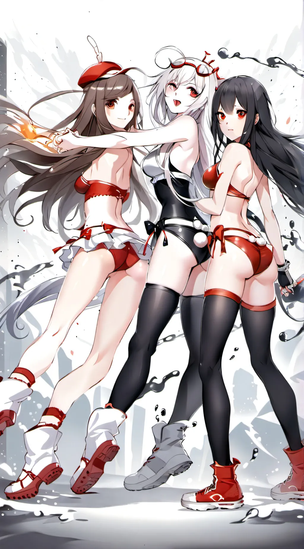 ai character: Izzy, Payton,Alexa background