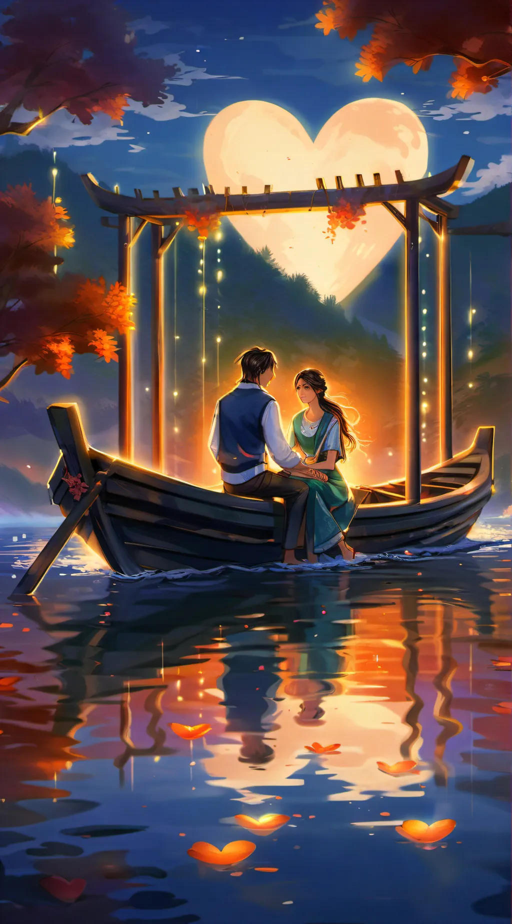 ai character: Suki’s love boat! background