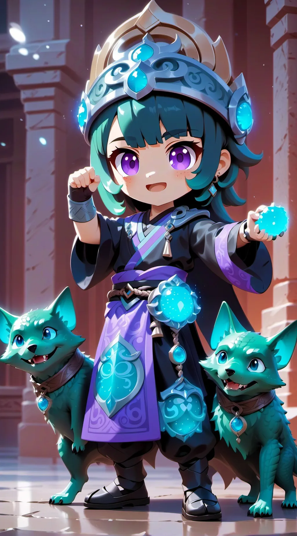 ai character: aphmau background