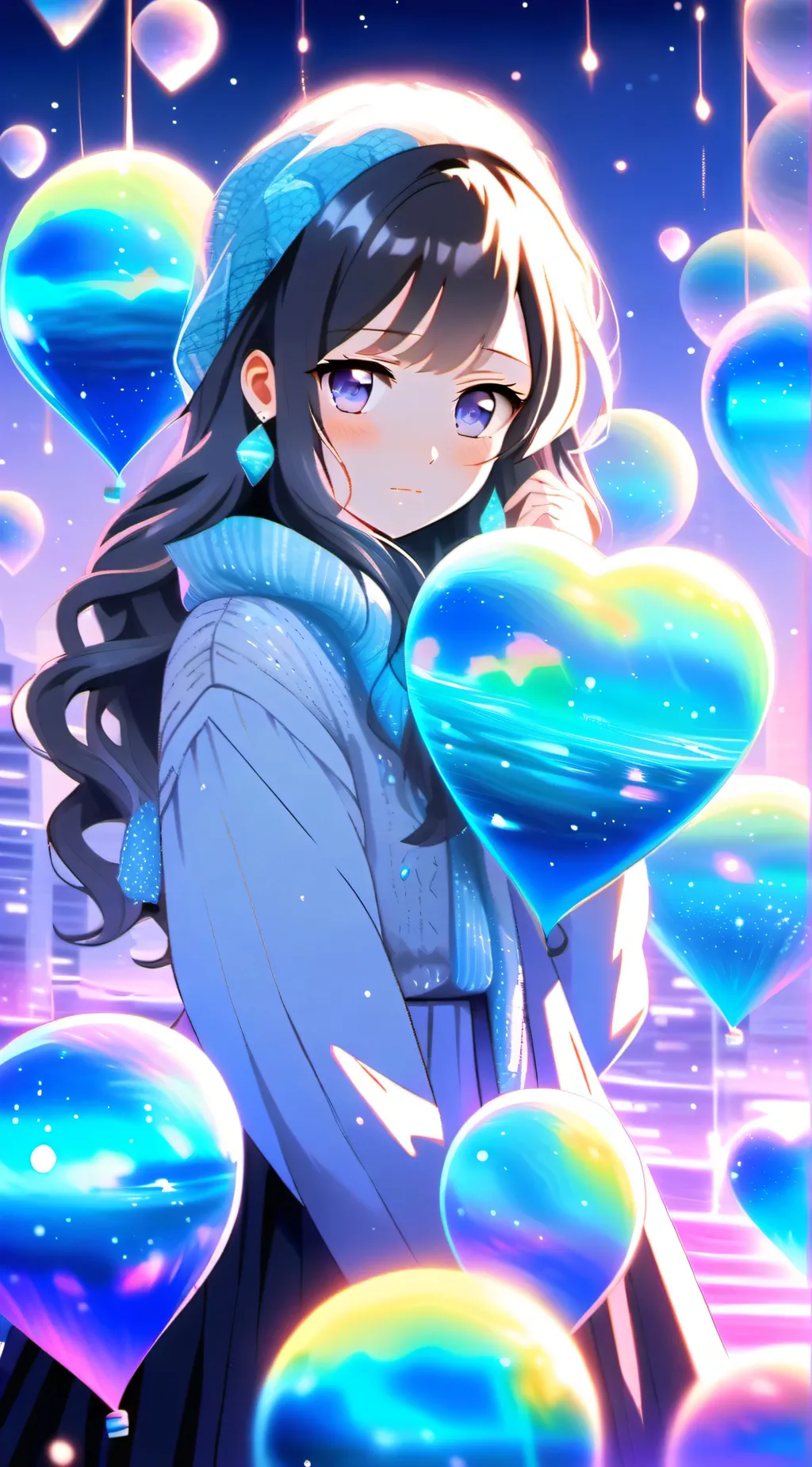 ai character: Sad Lexy background