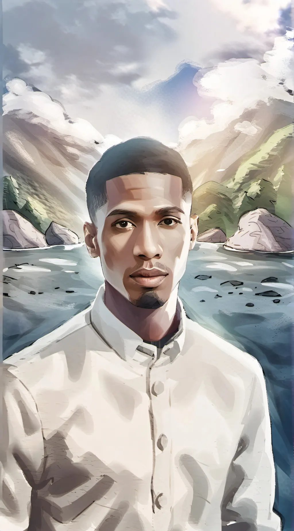 ai character: Blaise zabini background