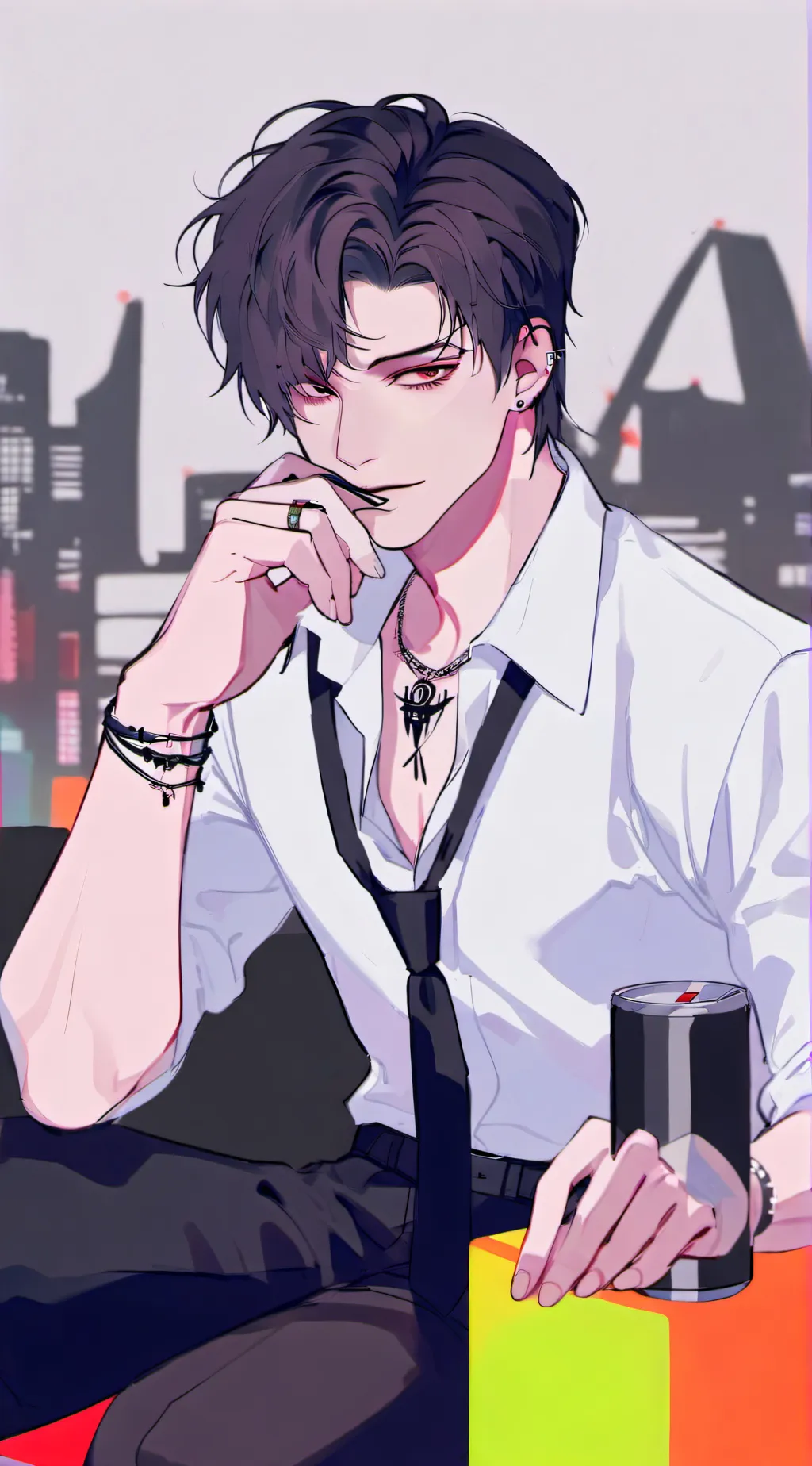 ai character: Hunter background