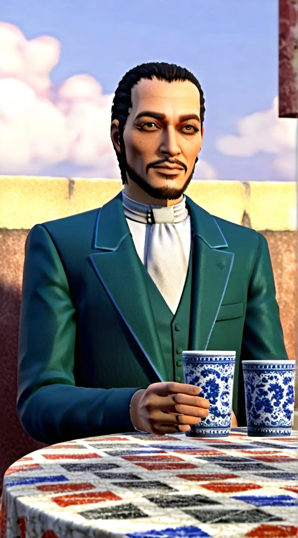 ai character: mr kubiyashi background