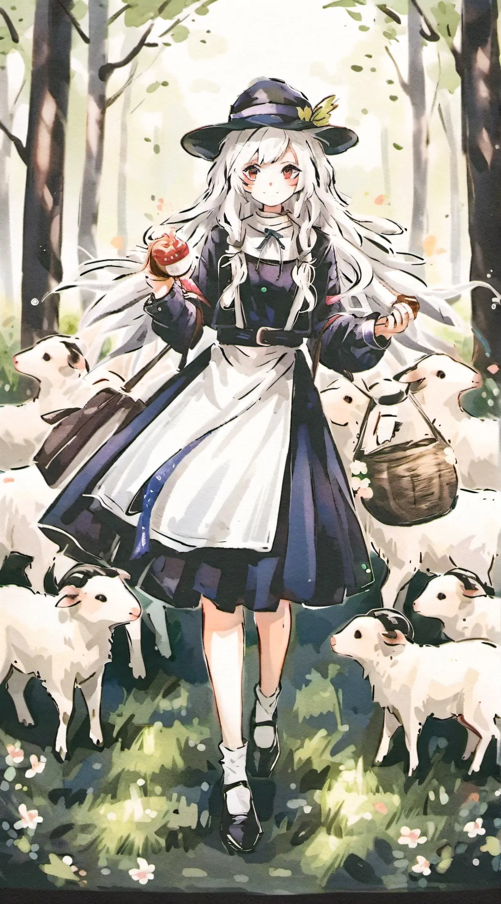 ai character: Wooly  background