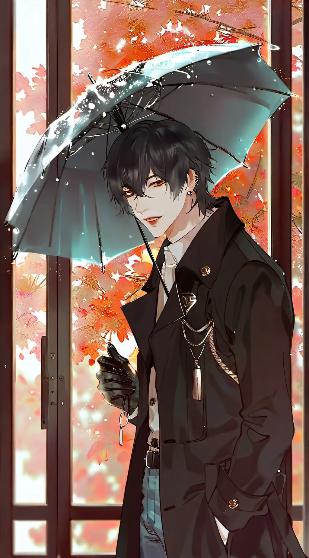 ai character: Amex ~^^ background