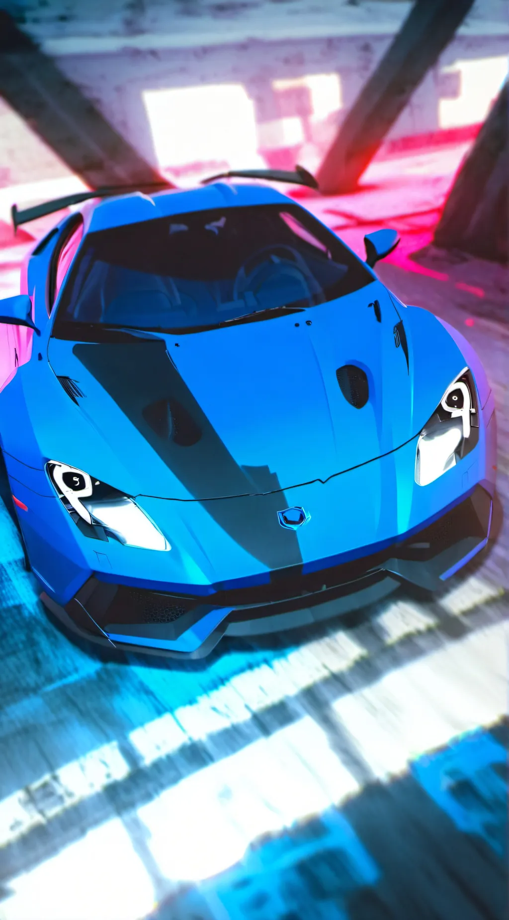 ai character: 🚙 background