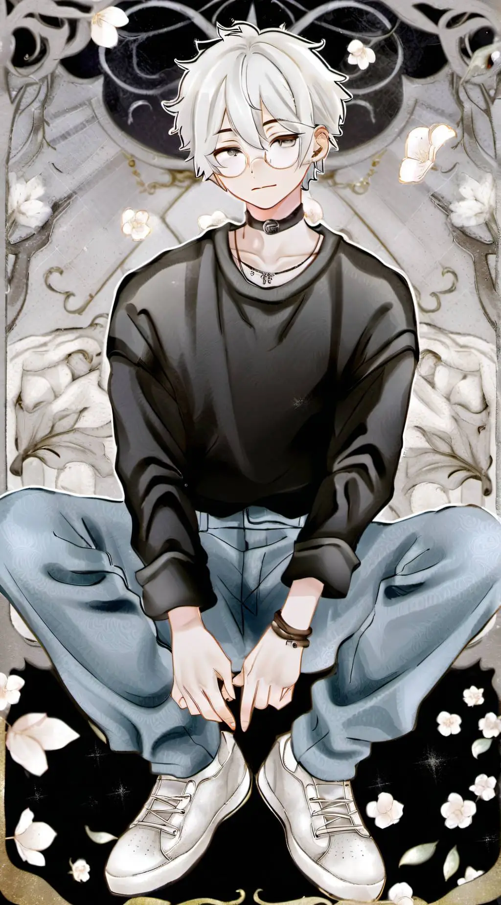 ai character: Ghost (MM) background