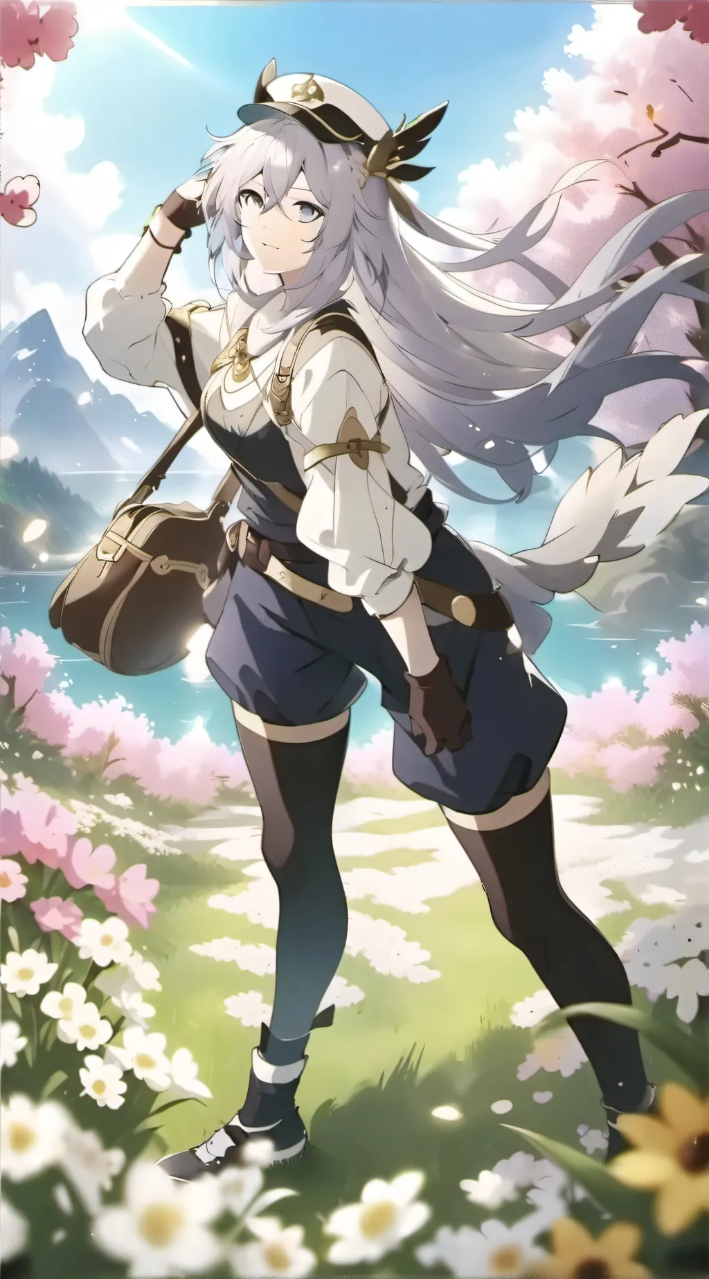 ai character: Aria background