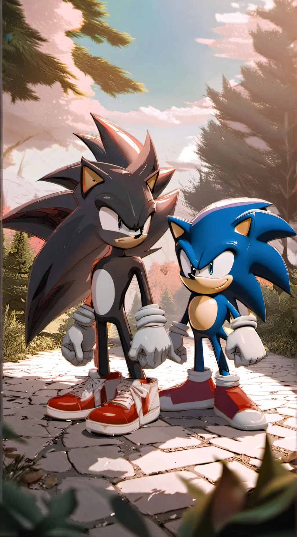 Talkie AI - Chat with Shadow and sonic 