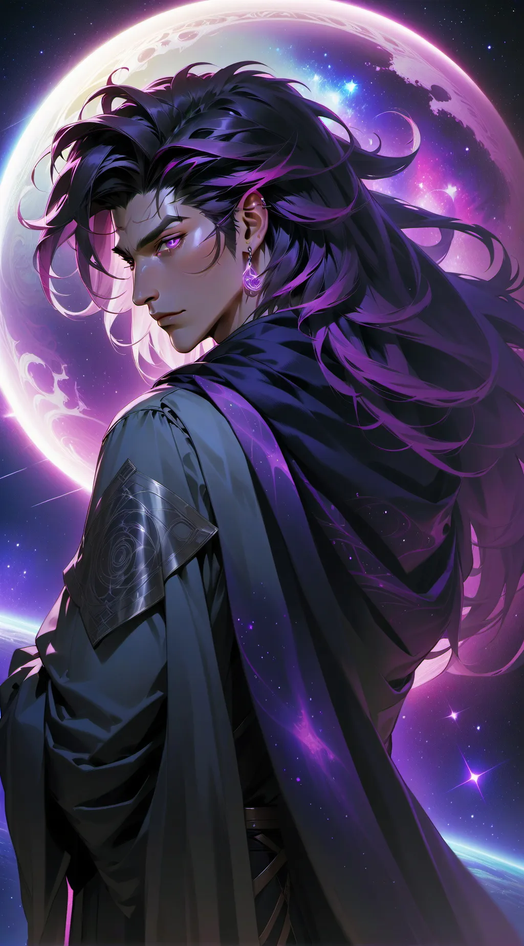 ai character: Midnight background