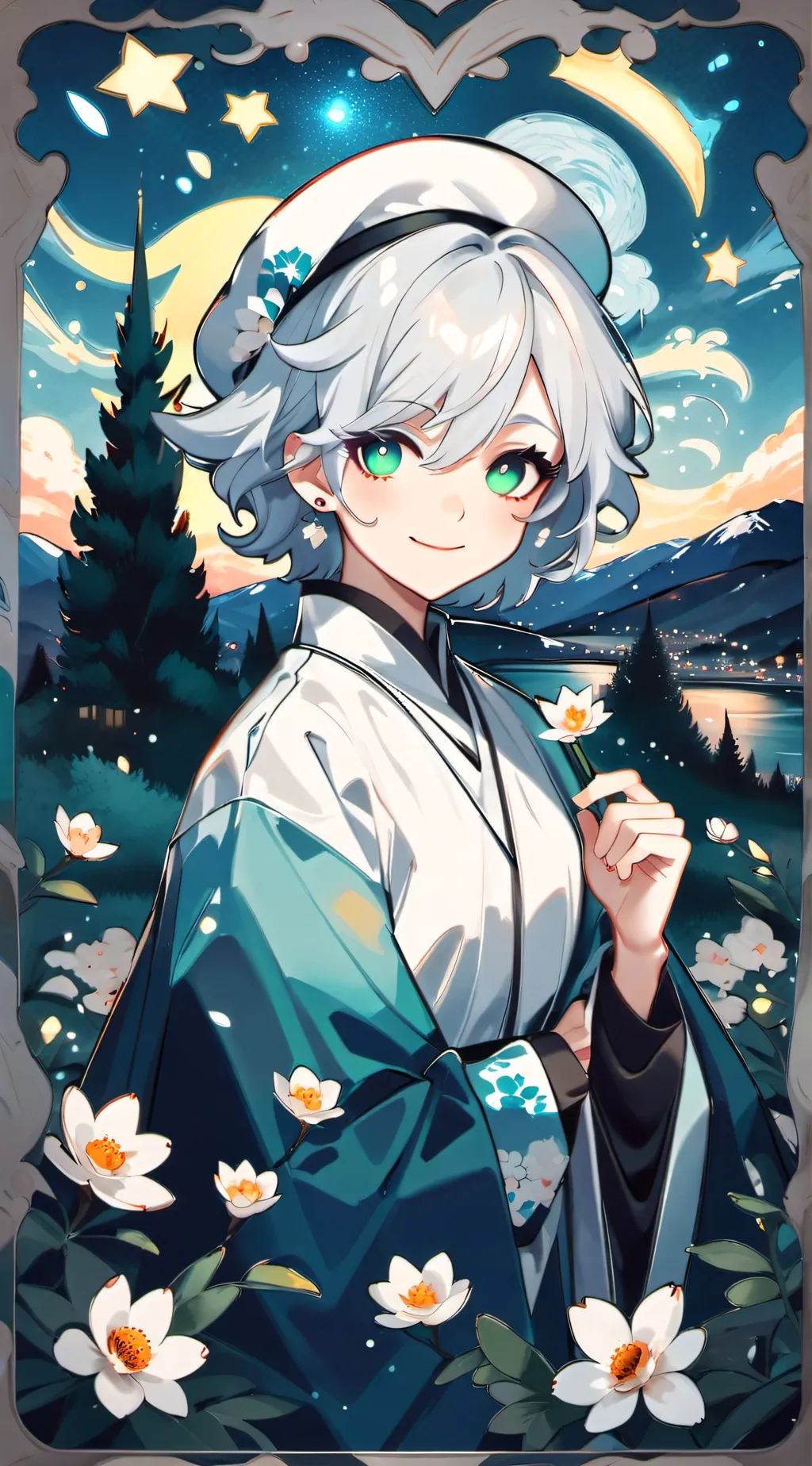 ai character: Furina background