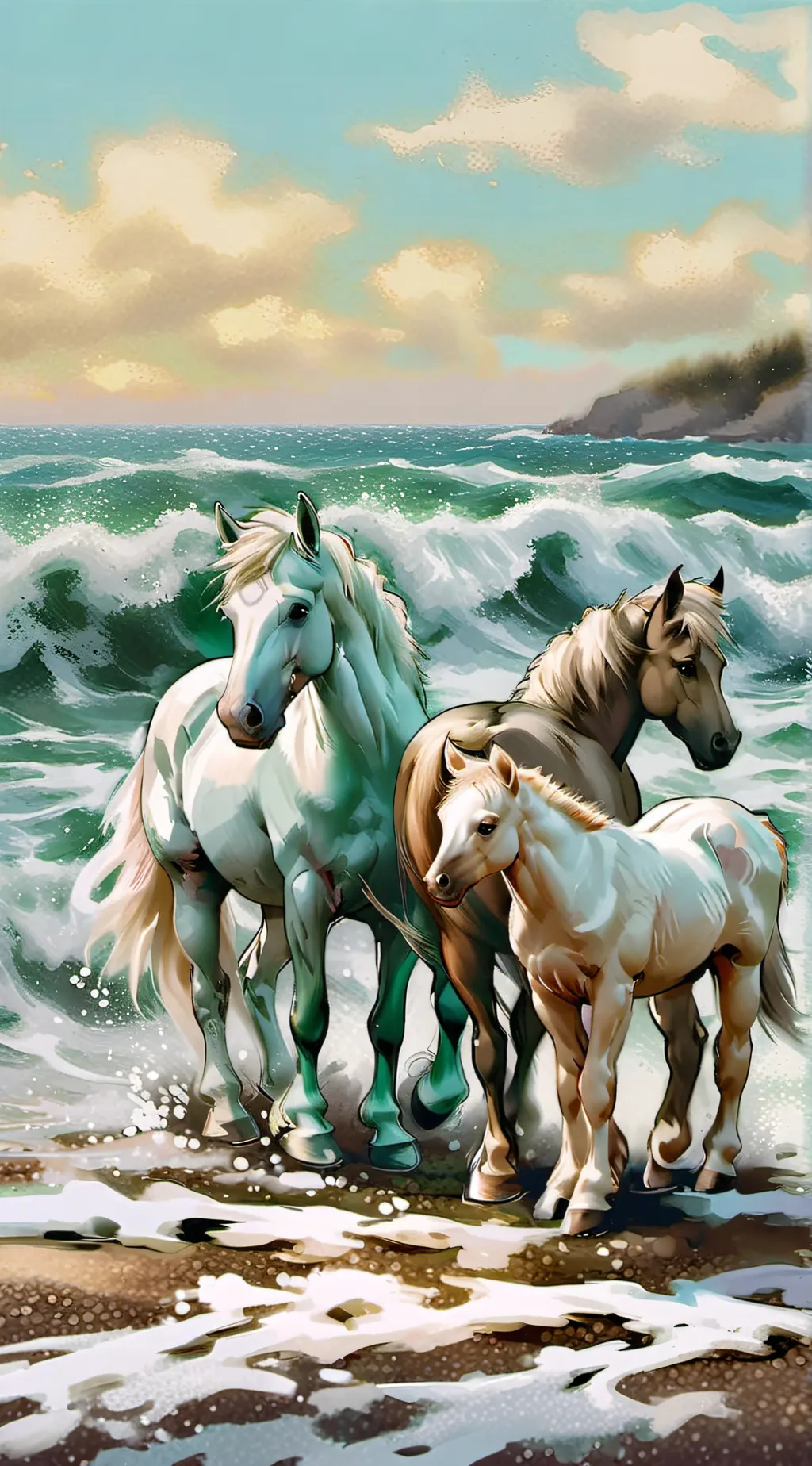 ai character: sleeping mare background