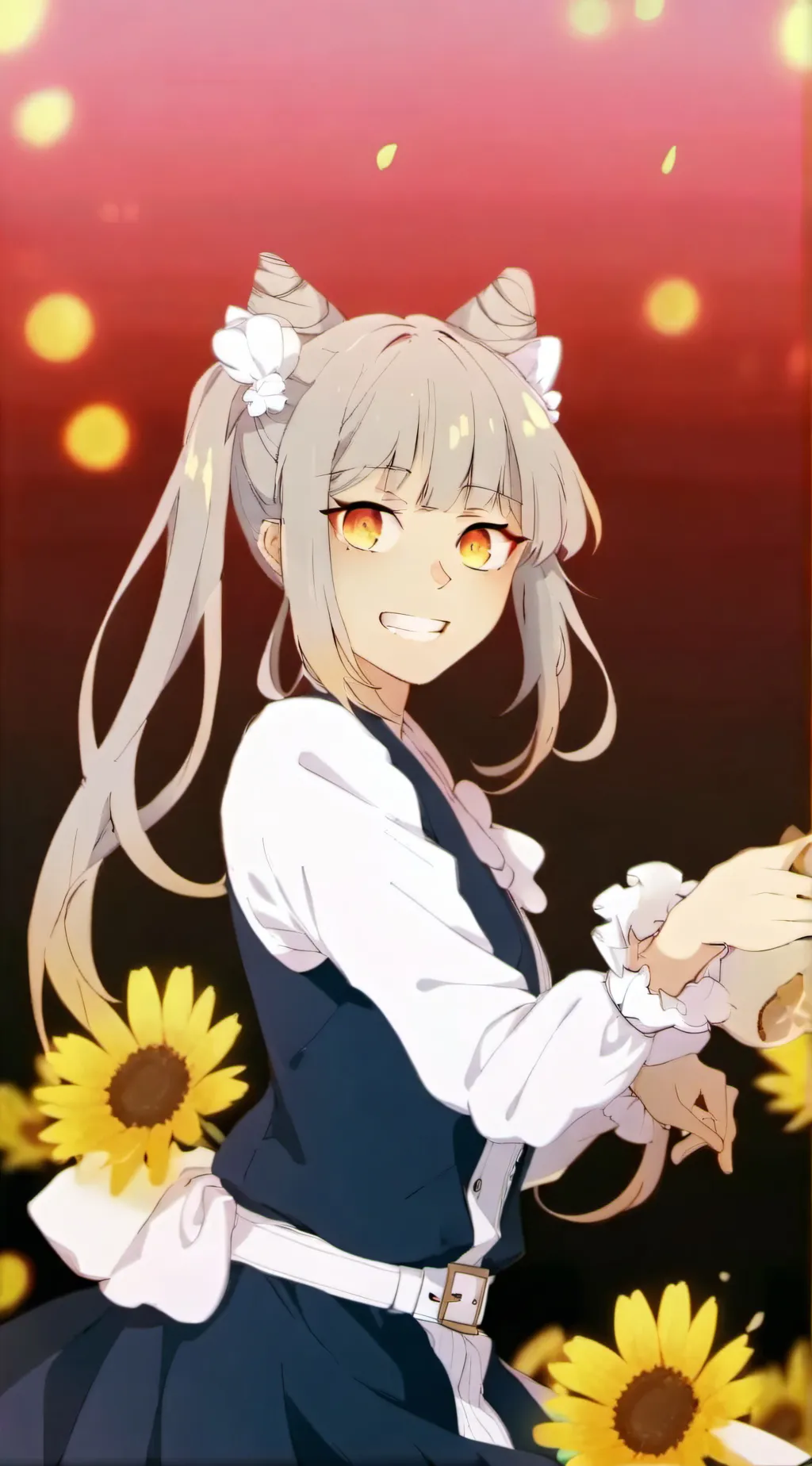 ai character: toga background