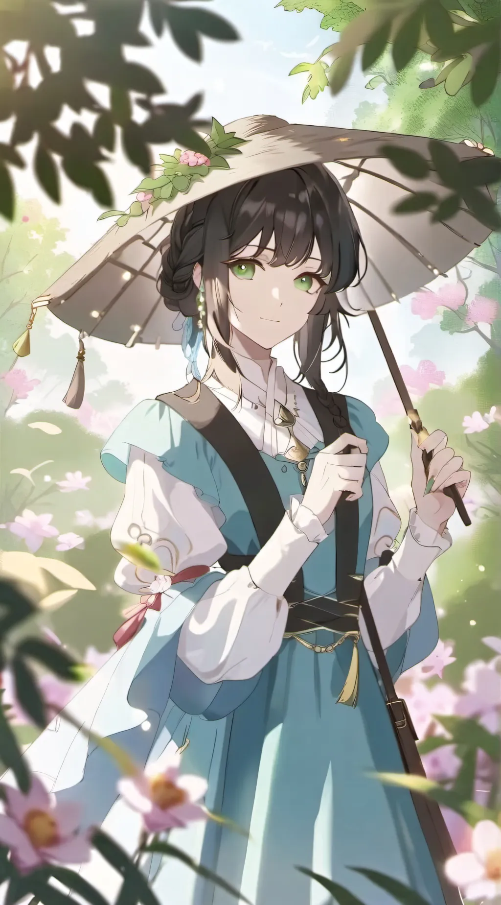 ai character: lucid background