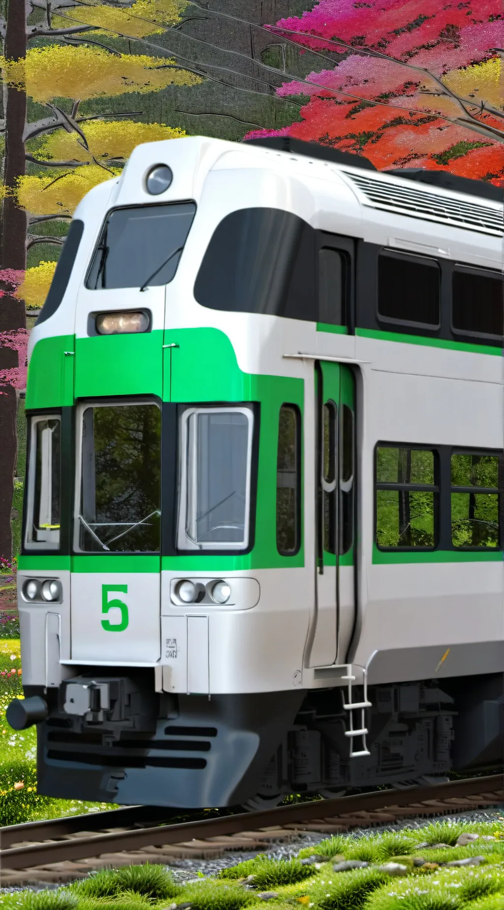 ai character: GO TRAIN background