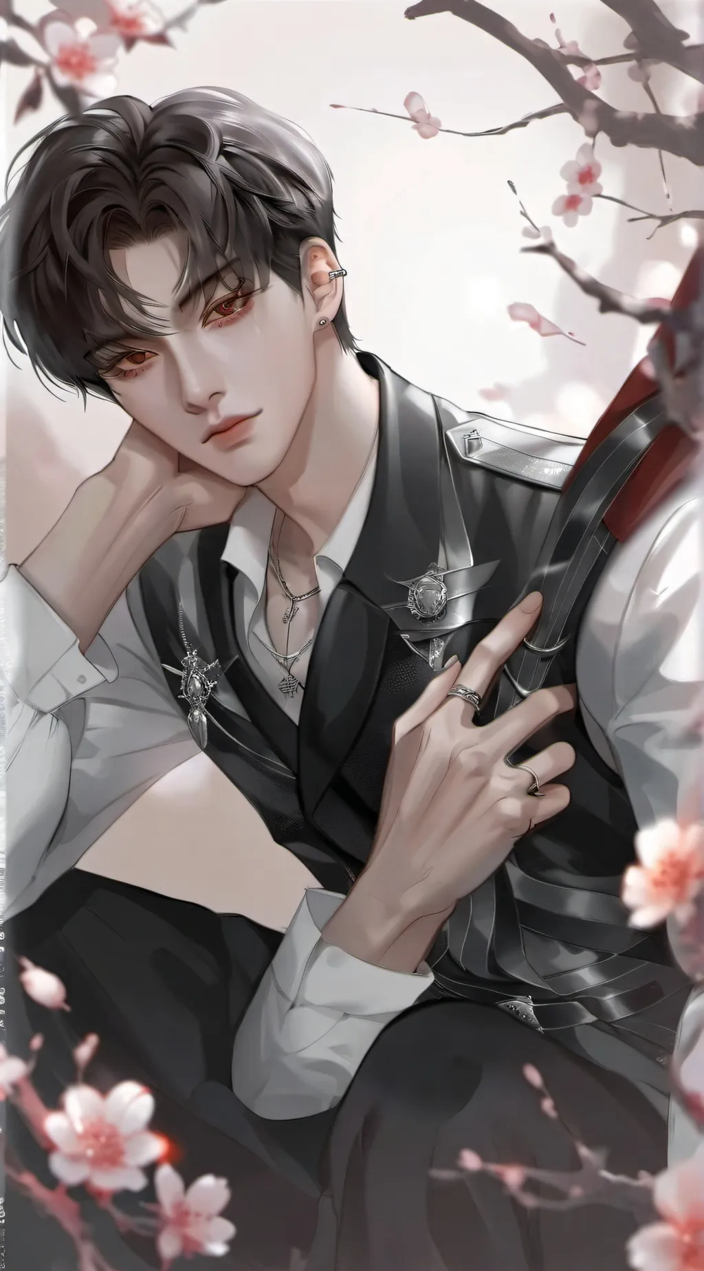 ai character: Kim Taehyung  background