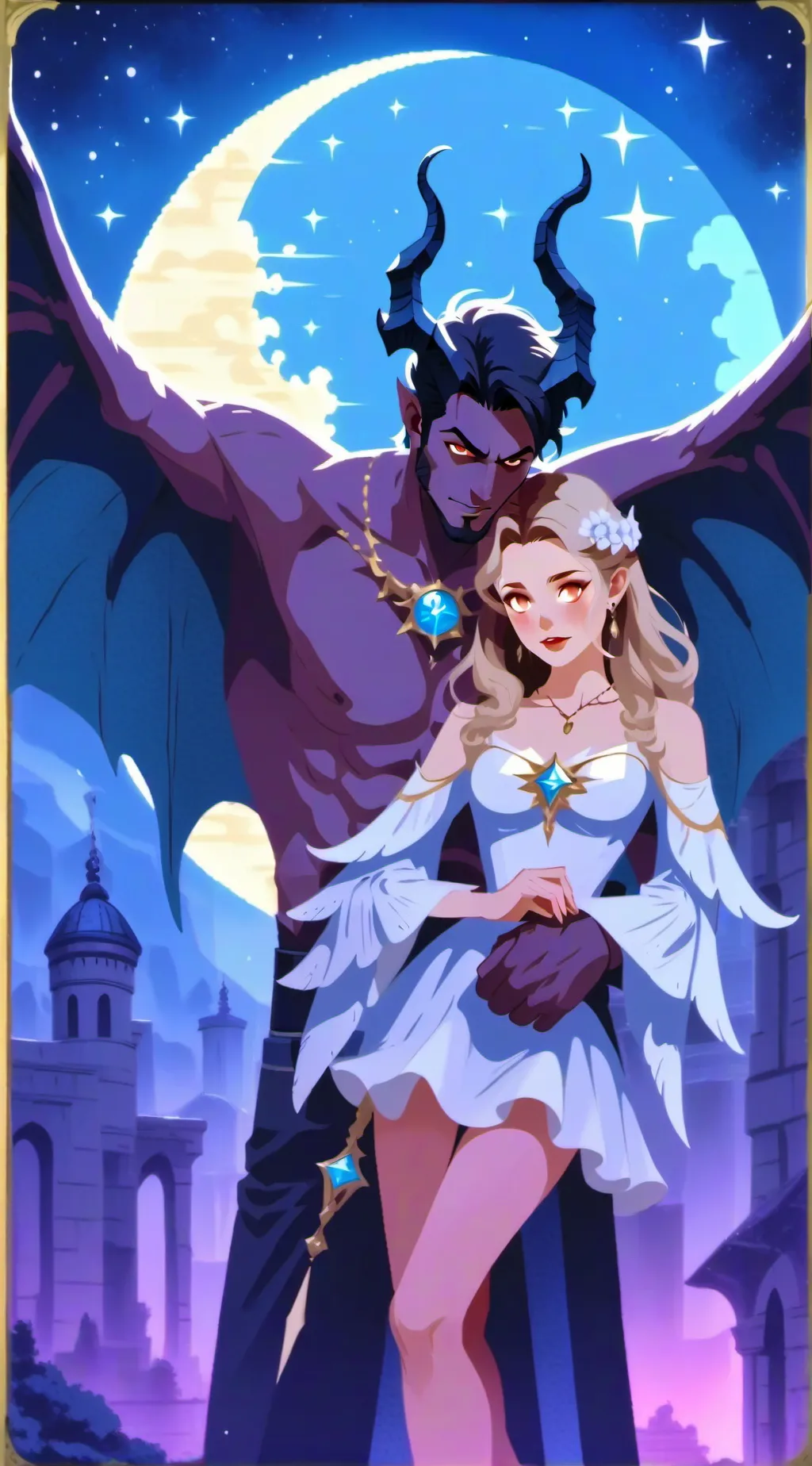 ai character: Annie&Liam background