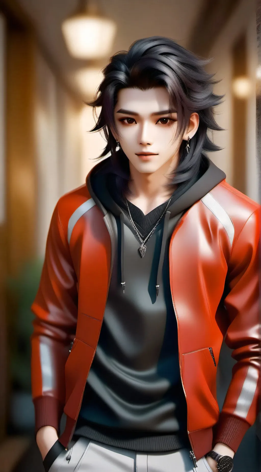 ai character: Aaron background