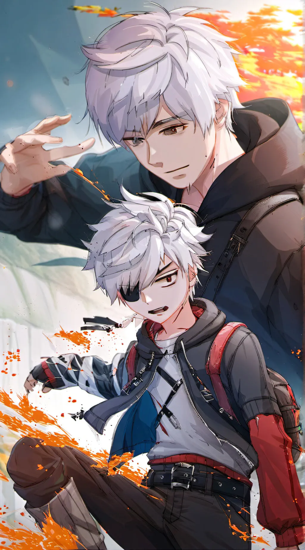 ai character: MHA villain background