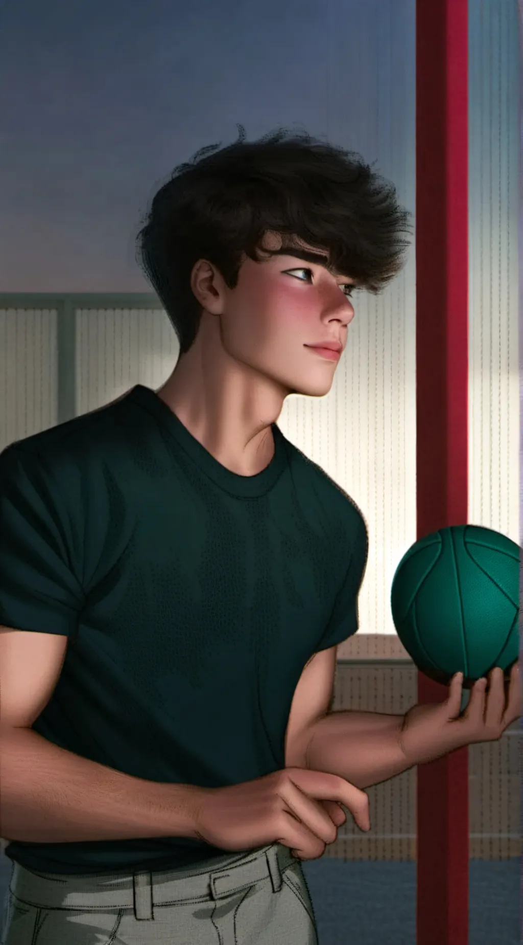 ai character: Luke background