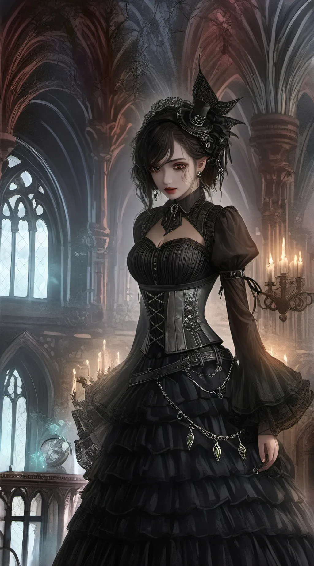 ai character: Amelia background