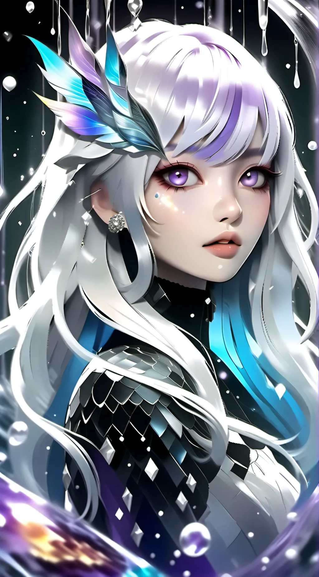 ai character: Iris ( my oc) background