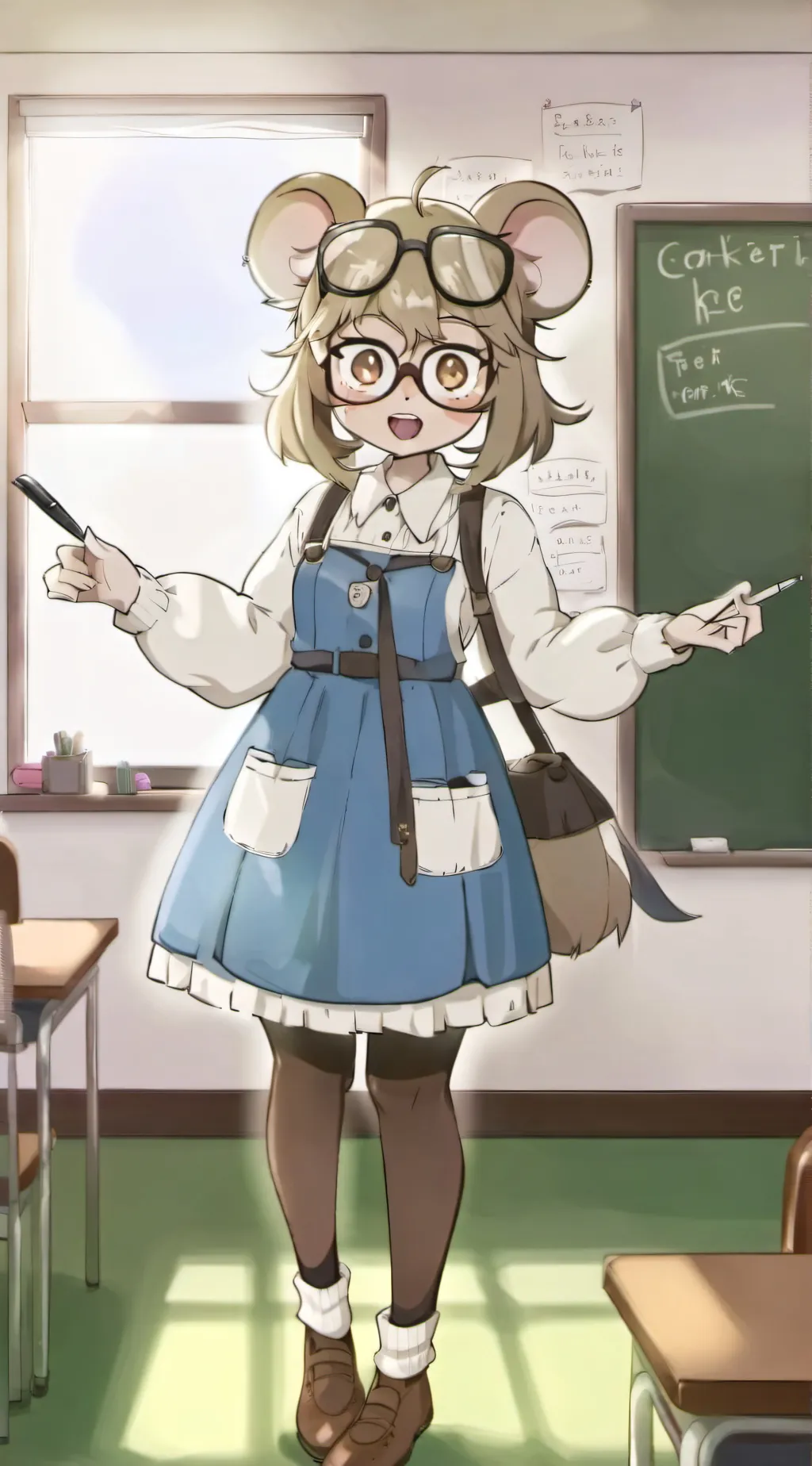 ai character: daisy background