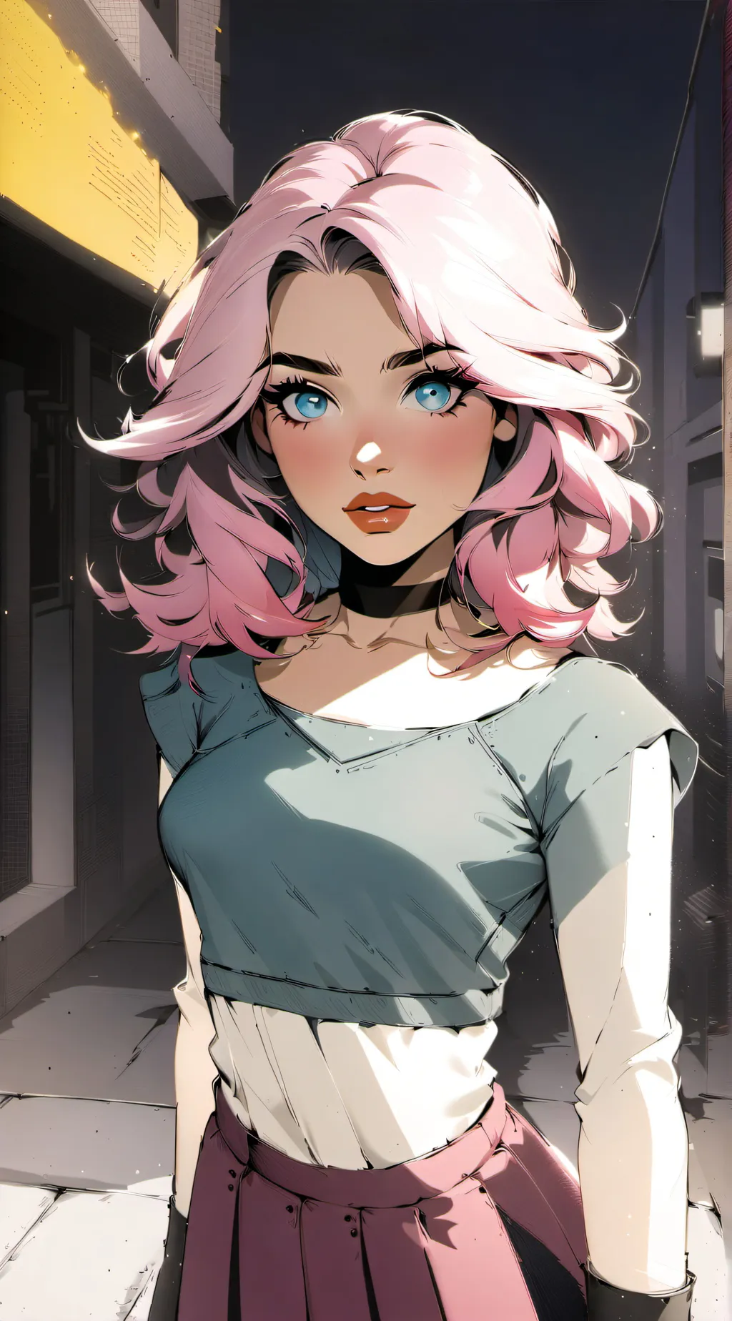 ai character: Lillie background