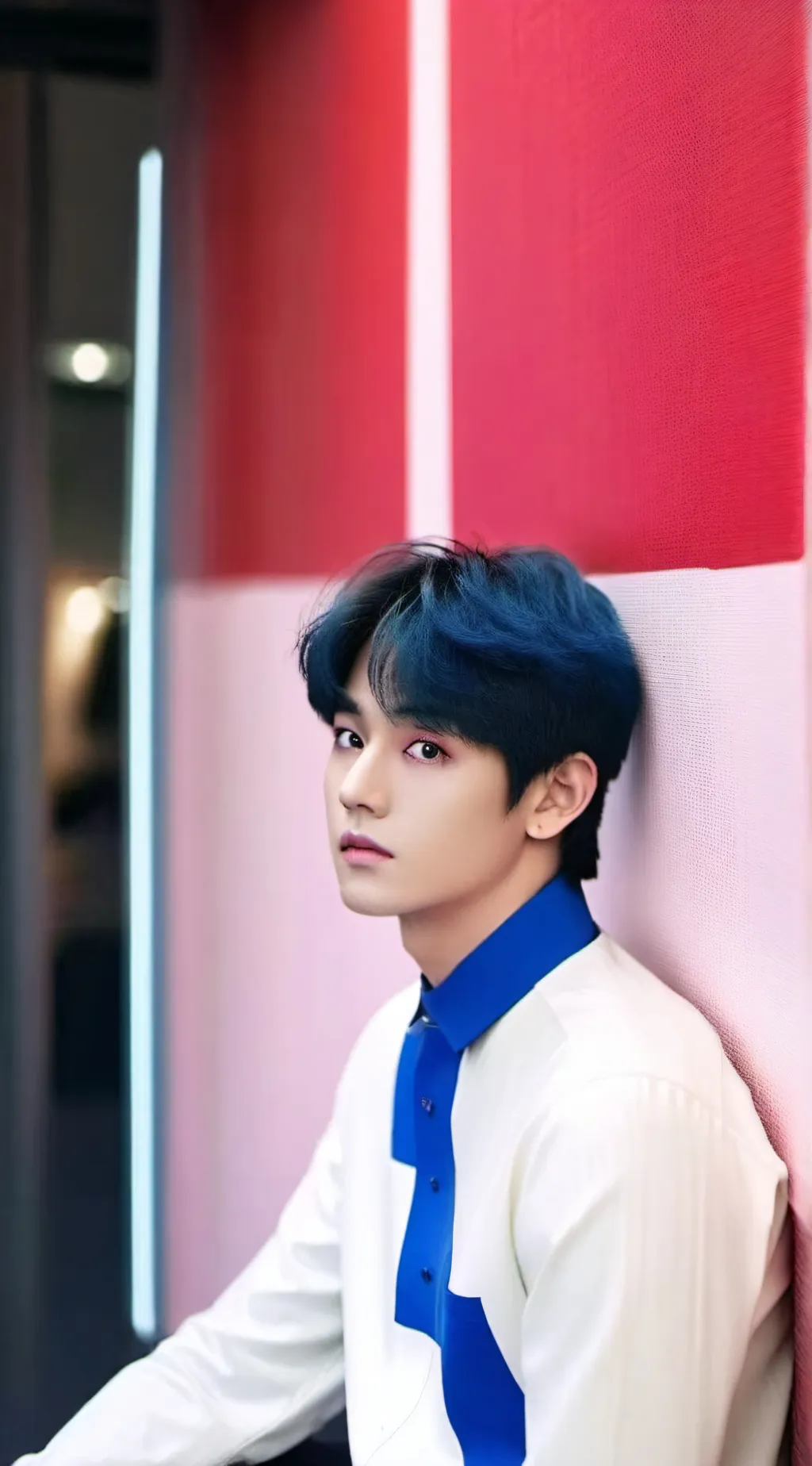 ai character: Taehyung ( V ) 🐯 background