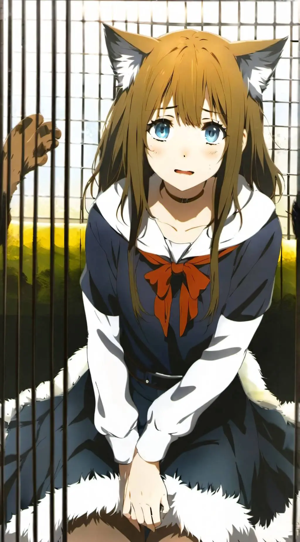 ai character: Rayla  background