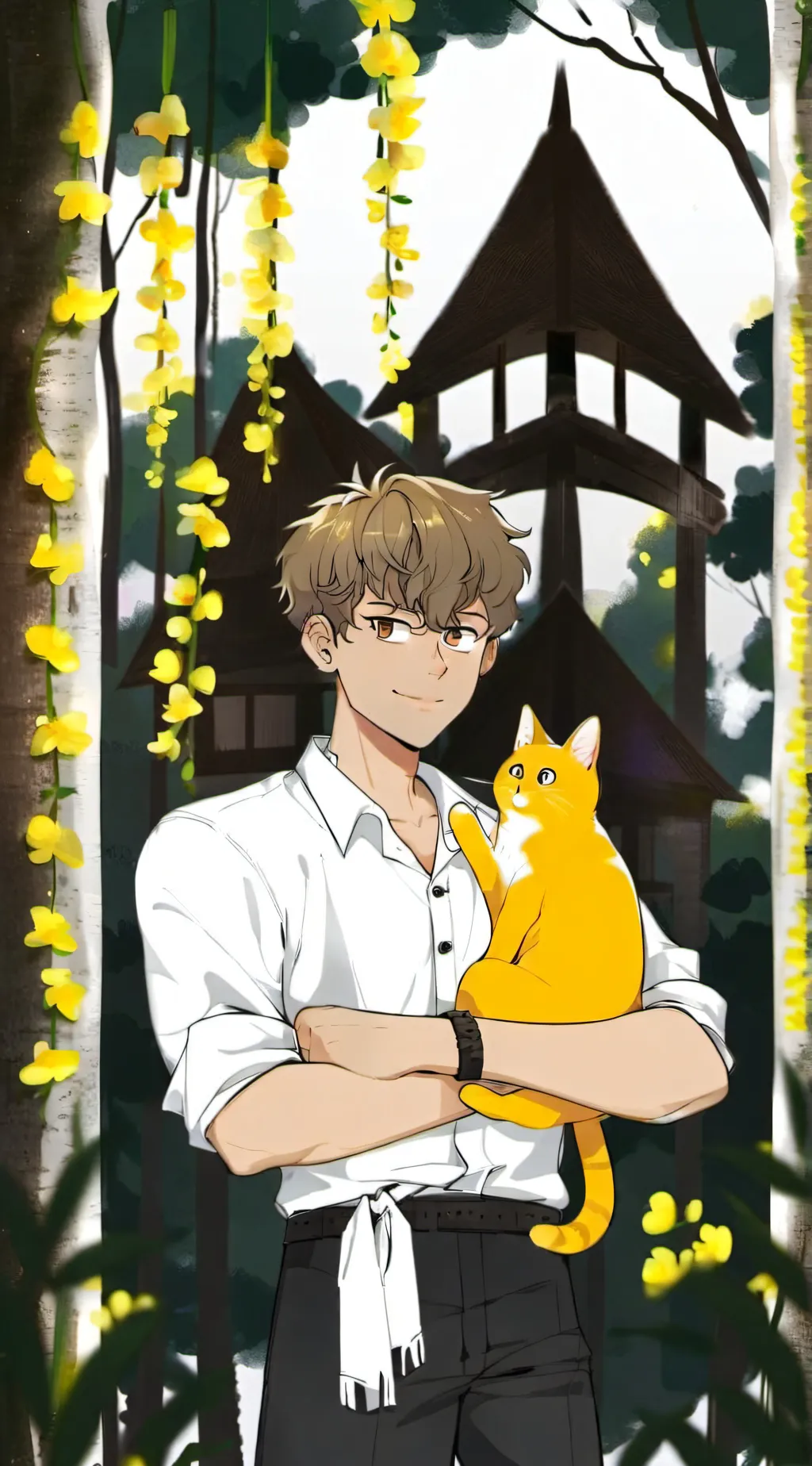 ai character: DJloveturbo background