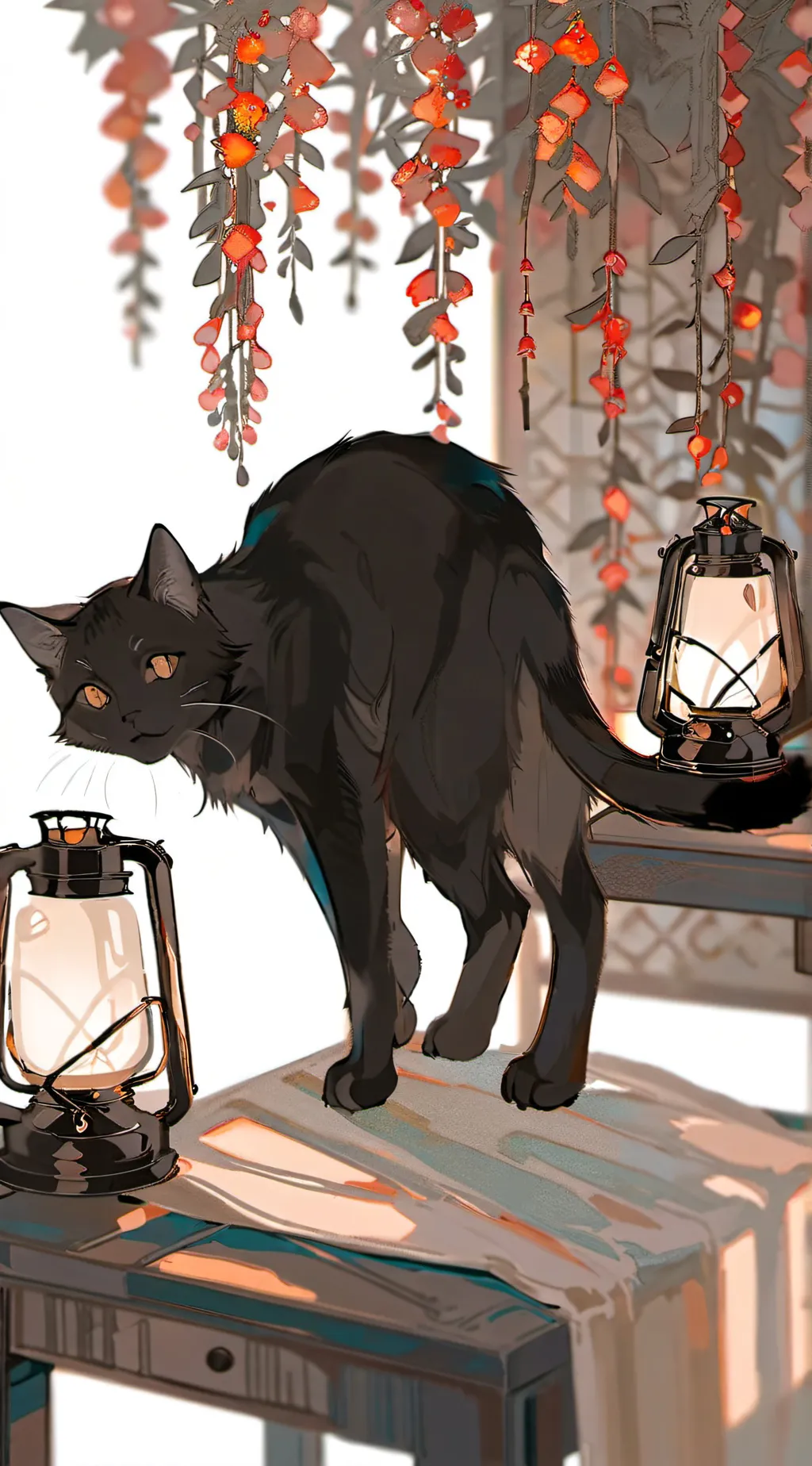 ai character: Vex background