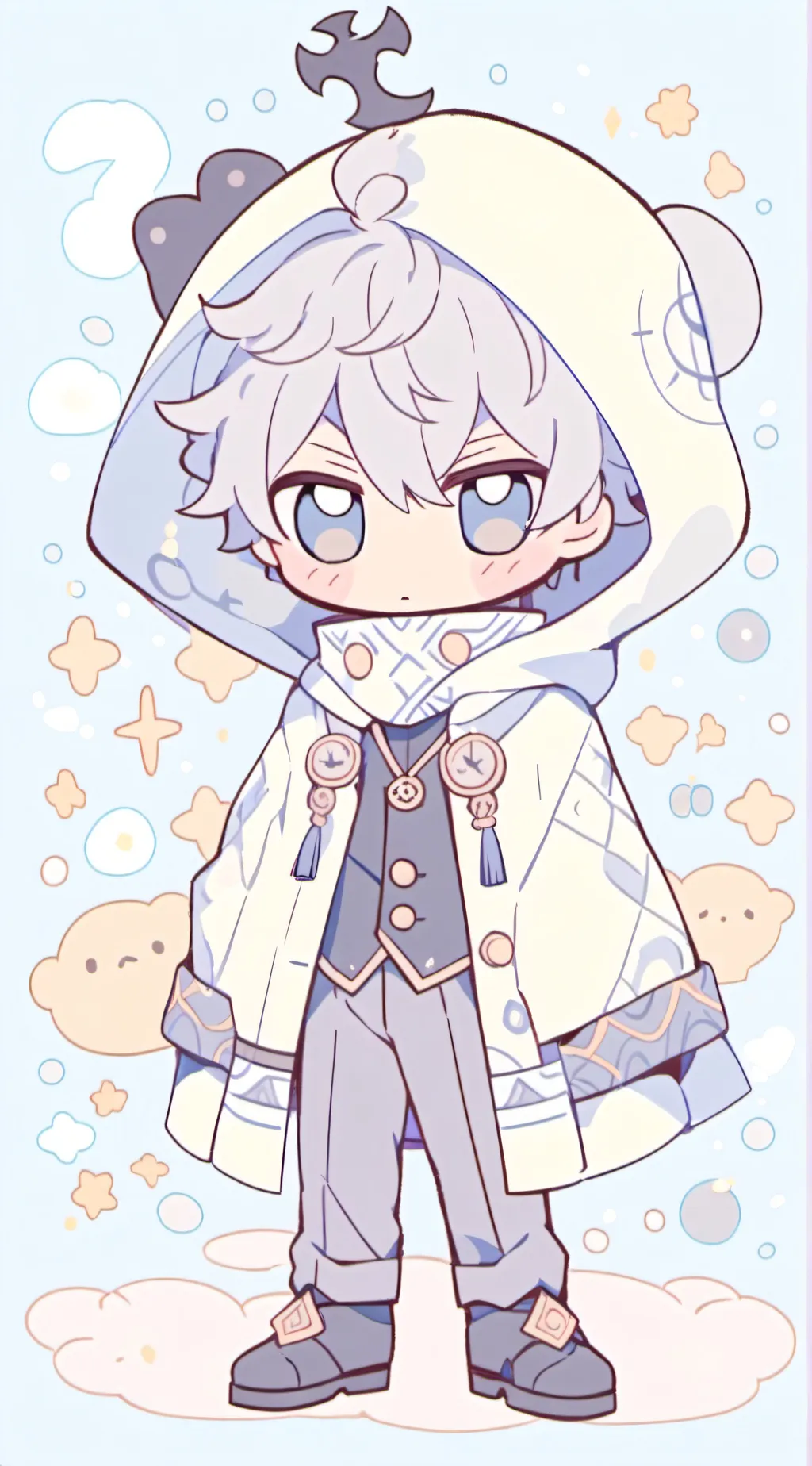 ai character: Chrono background